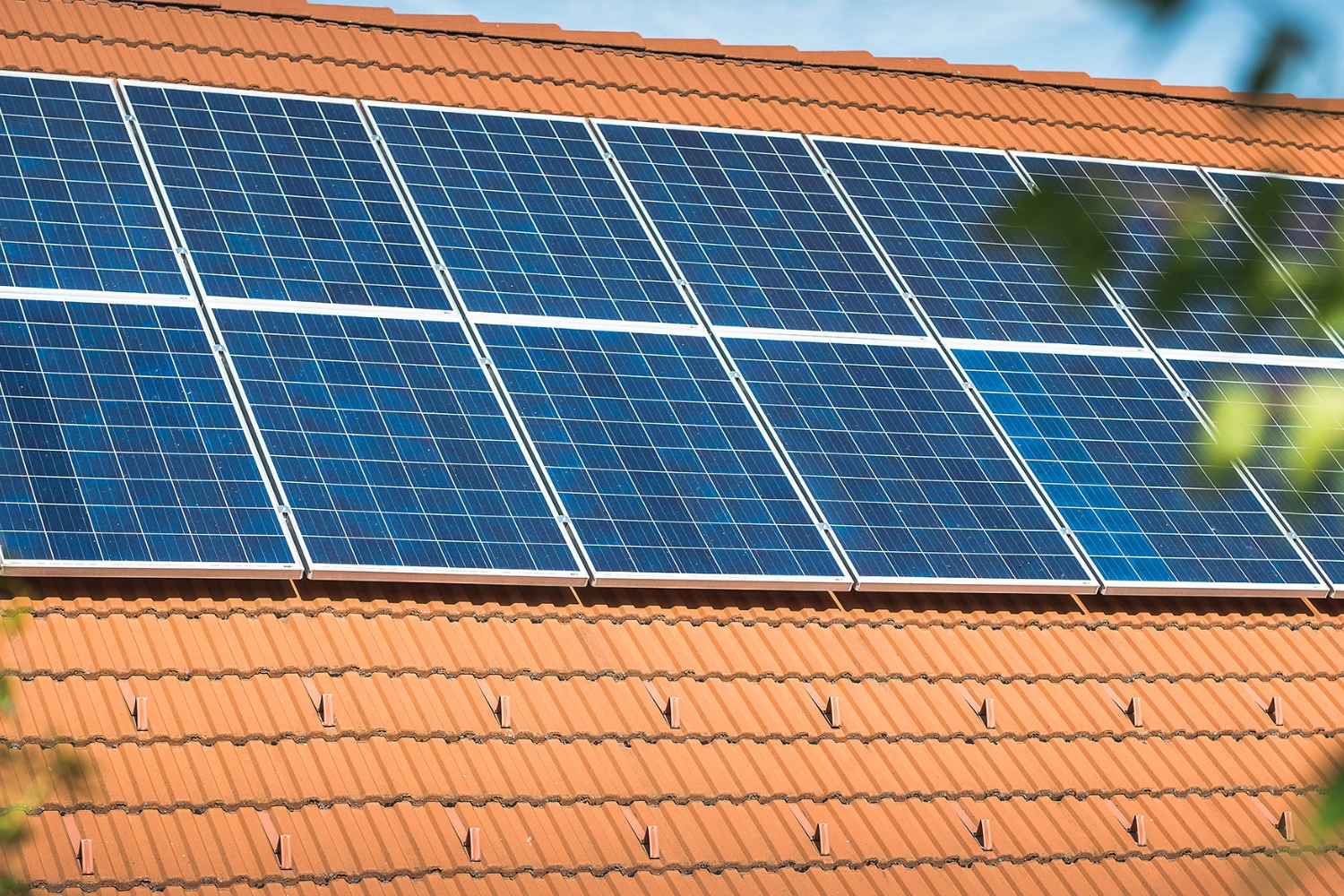 Bild von Photovoltaikanlage am Dach
