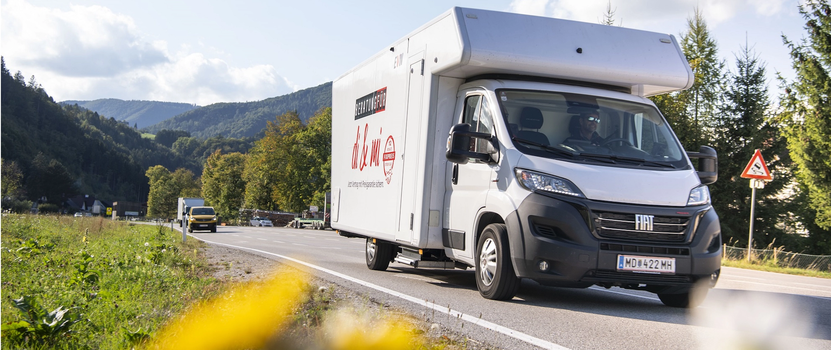 EVN Infobus auf Tour