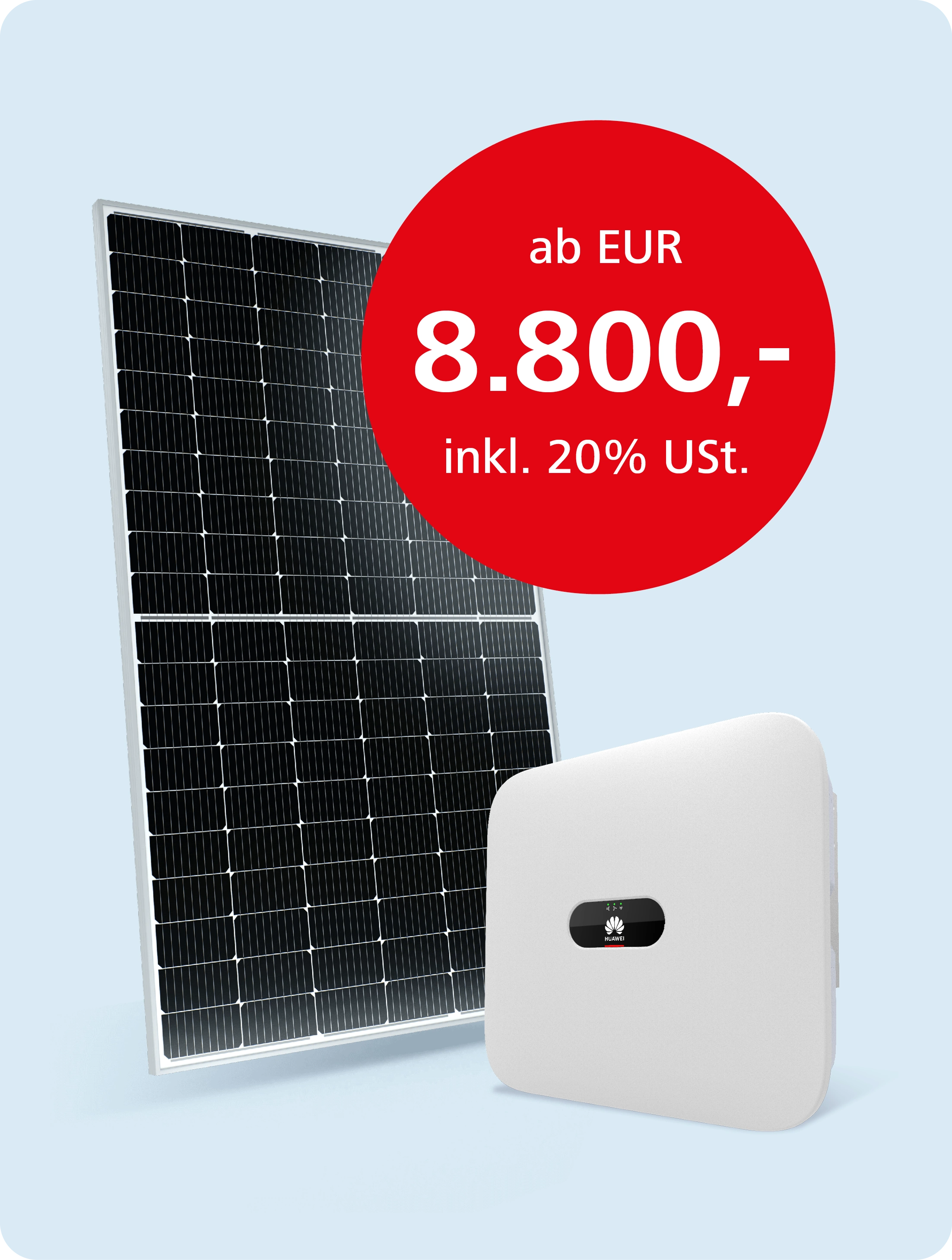 Photovoltaikanlage mit 5,4 kWp