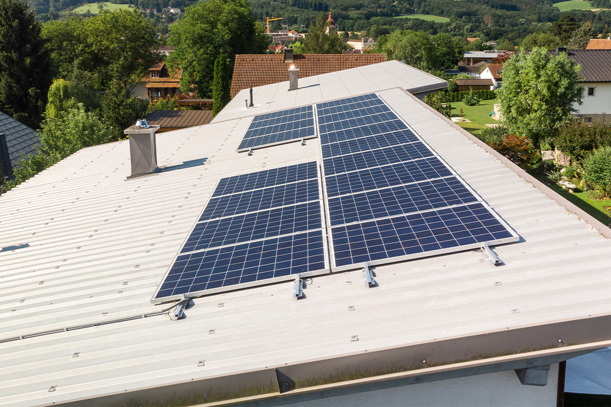 Bild von Photovoltaikanlage am Dach